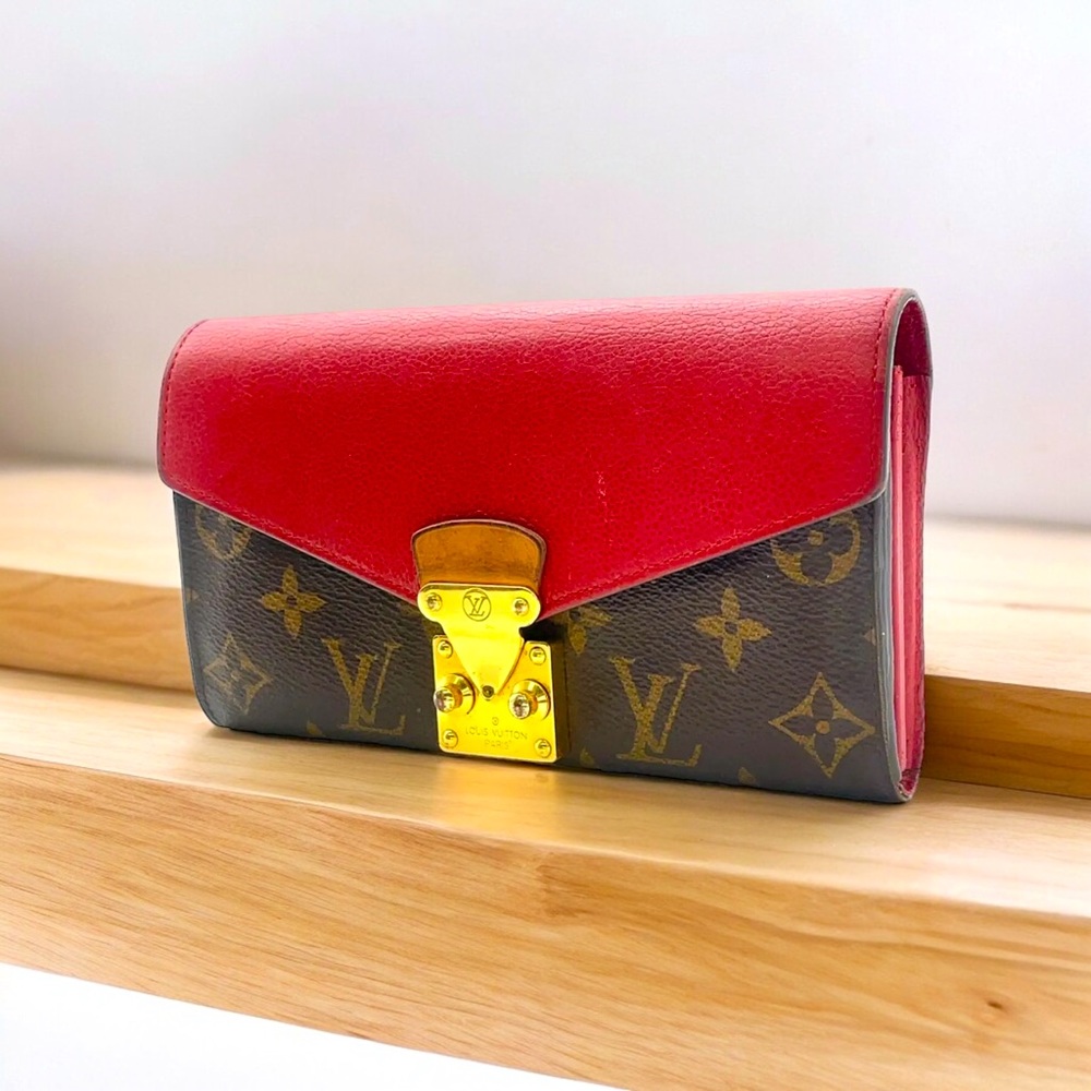 Louis Vuitton LV Portefeuille Pallas Wallet/Clutch